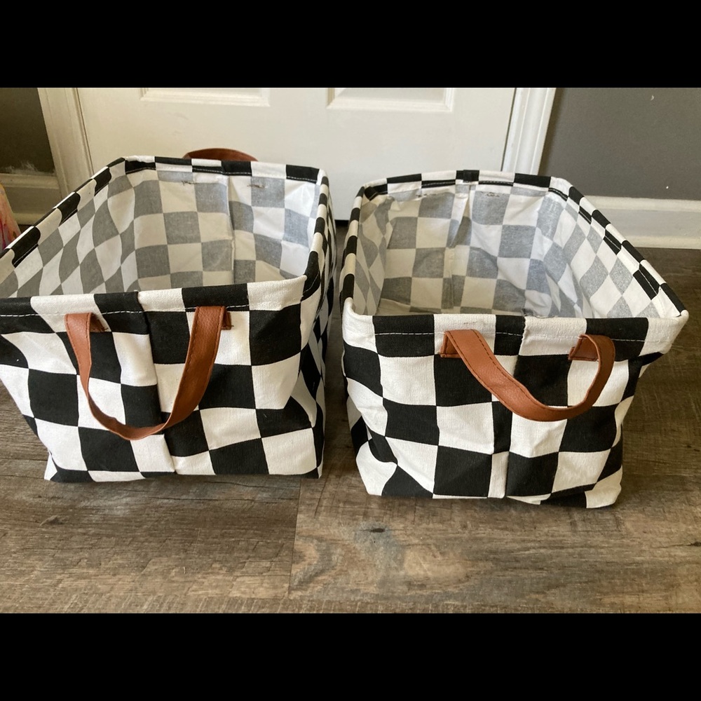 Storage bins race car theme kids room